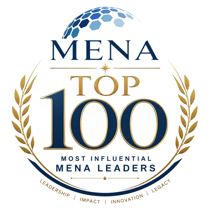 MENA Top 100 Most Influential MENA Leaders emblem